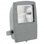  MACH 3 S 150 floodlighting luminaire with symmetric light distribution, grey, for 1x150W / Rx7s MH lamp, IP 67